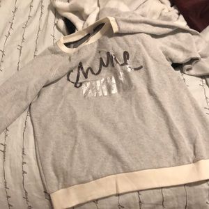Warm long sleeve pajama shirt